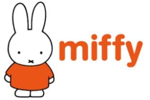 miffy, das niedliche weiße Häschen