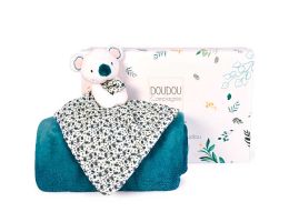 Decke und Kuscheltier personalisiert und sortiert, Koala, Doudou et Compagnie