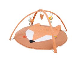 Spielbogen Baby Krabbeldecke mit Aktivitäten Fuchs