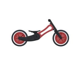 Laufrad Wishbone Bike 2in1, Recycling Edition rot, Gratis Versand, Schweizer Shop