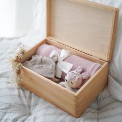 Set mit babydecke Merinowolle