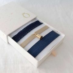 personalisierte Armbandschatulle, Mon Petit Poids gold