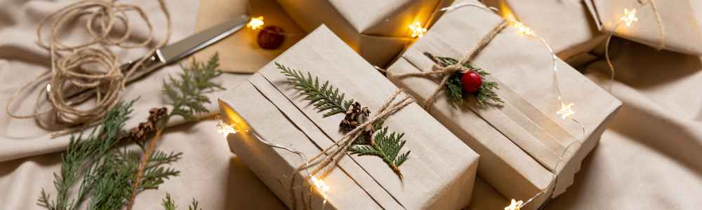 umweltfreundliche Geschenkverpackung